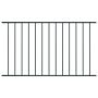 Vidaxl Fence Panel Powder-coated Steel 1.7x1 M Anthracite