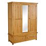 Woburn 3 Door 2 Drawer Wardrobe Oak