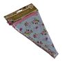 Vintage Style Floral Fabric Bunting, 3 Metres