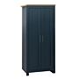 Highgate 2 Door Wardrobe Navy Blue & Oak