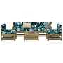 Vidaxl 6 Piece Garden Sofa Set Impregnated Wood Pine