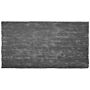 Shaggy Area Rug Dark Grey 80 X 150 Cm Modern High-pile Machine-tufted Rectangular Carpet