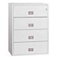 Phoenix World Class Lateral Fire File Fs2414k 4 Drawer Filing Cabinet With Key Lock