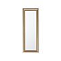 Standing Mirror Gold Silver 51 X 141 Cm Rectangular Frame Floor Decoration Dresser