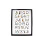 Baby Alphabet A-z Animal Print Frame