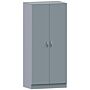 Riano 2 Door Wardrobe, Grey