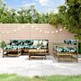 Vidaxl 7 Piece Garden Lounge Set Impregnated Wood Pine