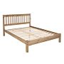 Corona 4’6” Slatted Low End Bed Frame