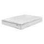 Pocket Spring Mattress White Bamboo Fabric Eu Double 4ft6 5 Zone Medium Firm Removable Cover