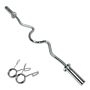 Body Revolution Olympic Super Curl Ez Barbell Bar