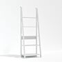 Tiva Ladder Bookcase/display Unit - White