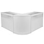 Fusion Brilliant White Shop Counter & Retail Display Set