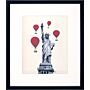 Red Hot Air Balloons & Iconic Buildings Iv