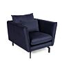 Elford Fabric Sofa 1s Navy