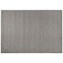 Rug Dark Grey Wool And Polyester 160 X 230 Cm Hand Tufted Classic Design