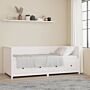 Vidaxl Day Bed White 80x200 Cm Solid Wood Pine