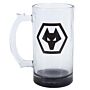 Wolverhampton Wanderers Fc Stein Glass Tankard