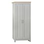 Highgate 2 Door Wardrobe Grey & Oak