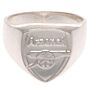 Arsenal Fc Sterling Silver Ring Small