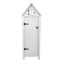 Wooden Garden Shed – White