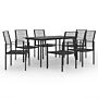 Vidaxl 7 Piece Garden Dining Set