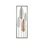 Wall Decor Feather Silver And Gold Metal Wall Art