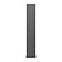 Designer Flat Panel Radiators Anthracite Grey 1800mm X 280mm