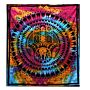 Double Cotton Bedspread + Wall Hanging - Hamsa