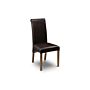 Cuba Dining Chair Brown/oak Leg