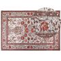 Area Rug Multicolour Cotton Polyester 200 X 300 Cm Floral Pattern Traditional Vintage Home Decor