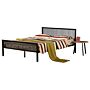 Karachi King Size Bed Black