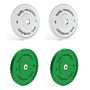 Body Revolution Olympic Bumper Plates (colour) 30kg Set (2x5kg + 2x10kg)