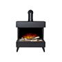 Adam Viera Electric Stove With Remote Control In Black