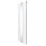 Flat Mirror Radiator - 1800mm X 565mm - White