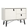 Ry Sideboard With 1 Door + 2 Drawers Matt White