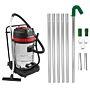 Maxblast Gutter Vacuum Poles & 80l Wet & Dry Vacuum