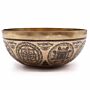 Tibetan Healing Engraved Bowl - 21cm - 7 Chakra & Flower Of Life