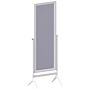 Nishano Rectangle Cheval Mirror, White