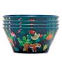 Recycled Rpet Set Of 4 Picnic Bowls - Animal Kingdom