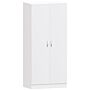 Riano 2 Door Wardrobe, White