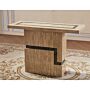 Potenza Marble Console Table With Marble Base