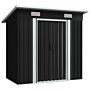 Vidaxl Garden Shed Anthracite Steel