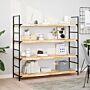 Vidaxl Floating Shelves 3 Pcs 140x40x4 Cm Untreated Solid Wood Acacia