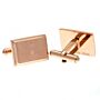 Tottenham Hotspur Fc Rose Gold Plated Cufflinks