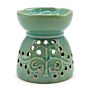 Tree Of Life Oil Burner - Blue