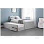 Maisie Bed With Underbed And Drawers - Light Grey