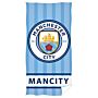 Manchester City Fc Stripe Towel