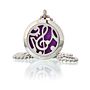 Aromatherapy Diffuser Necklace - Music Notes 25mm