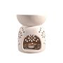 11x13 Pattern Holes Oil Burner White