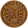 Rangers Fc Antique Gold Ready Crest Badge